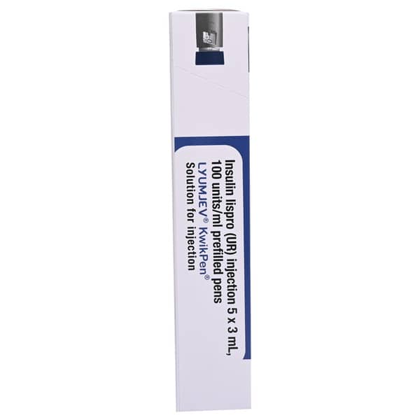 Lyumjev Kwikpen 100iu Pre Filled Pen Of 3ml Solution For Injection