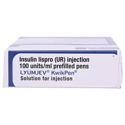 Lyumjev Kwikpen 100iu Pre Filled Pen Of 3ml Solution For Injection