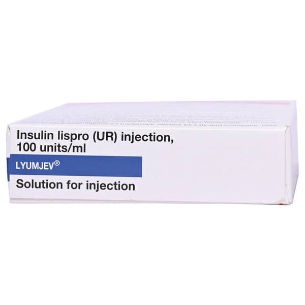 Lyumjev Kwikpen 100iu Pre Filled Pen Of 3ml Solution For Injection