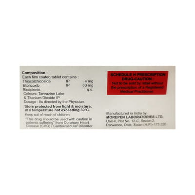 Aroxib Mr Strip Of 10 Tablets