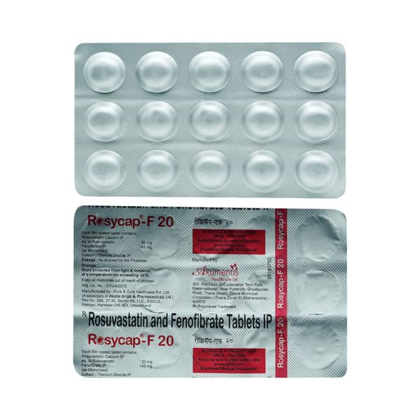 Rosycap F 20Mg Strip Of 15 Tablets