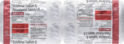 Averca P 50/325mg Strip Of 10 Tablets