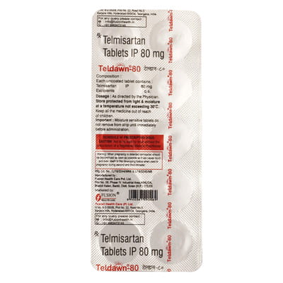 Teldawn 80mg Strip Of 10 Tablets