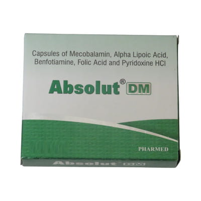 Absolut Dm Strip Of 15 Capsules
