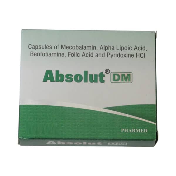 Absolut Dm Strip Of 15 Capsules