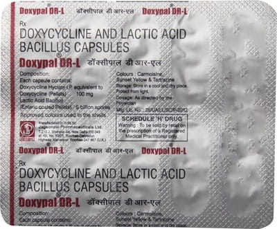 Doxypal Dr 100mg Strip Of 8 Capsules