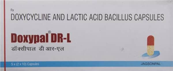 Doxypal Dr 100mg Strip Of 8 Capsules