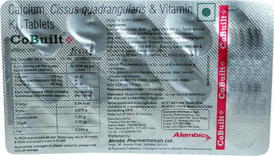 Cobuilt Plus Strip Of 14 Tablets