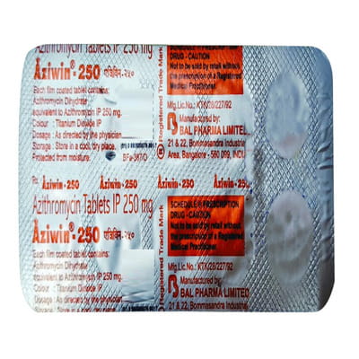 Aziwin 250mg Strip Of 10 Tablets