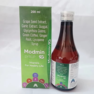 Multibright 9g Strawberry Flavour Bottle Of 200ml Syrup