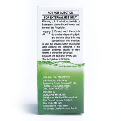 Lubistar 1% Bottle Of 10ml Eye Drops