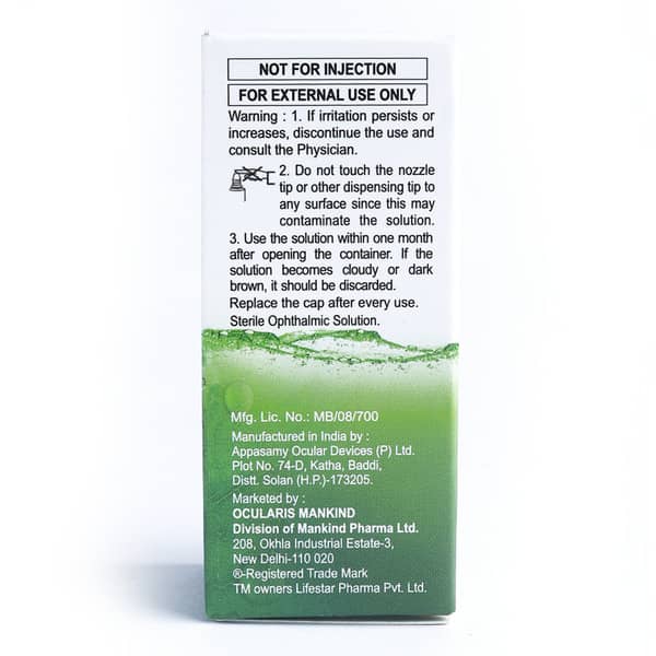 Lubistar 1% Bottle Of 10ml Eye Drops