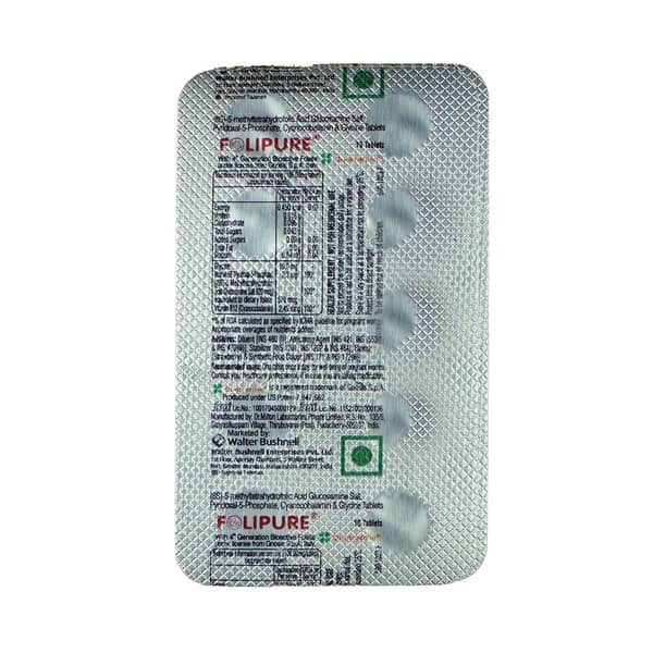 Folipure Strip Of 10 Tablets