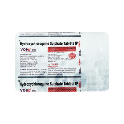 Vohq 200mg Strip Of 15 Tablets
