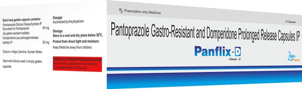 Panflix D Strip Of 10 Capsules