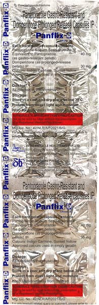 Panflix D Strip Of 10 Capsules