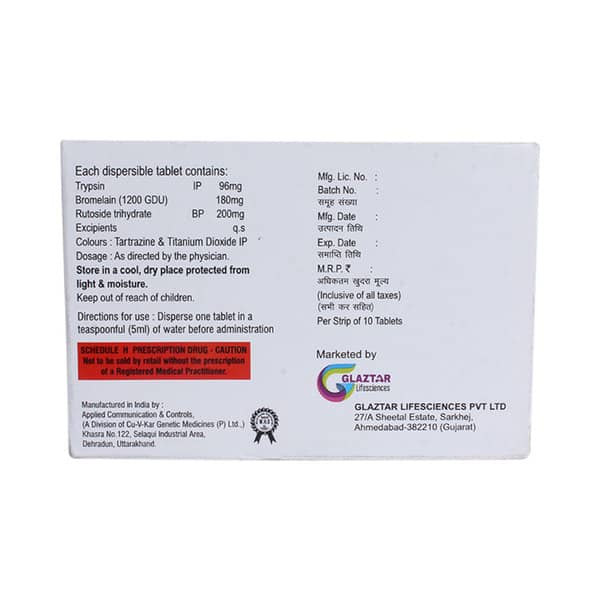 Enzoshine Forte Strip Of 10 Tablets