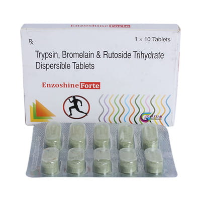 Enzoshine Forte Strip Of 10 Tablets