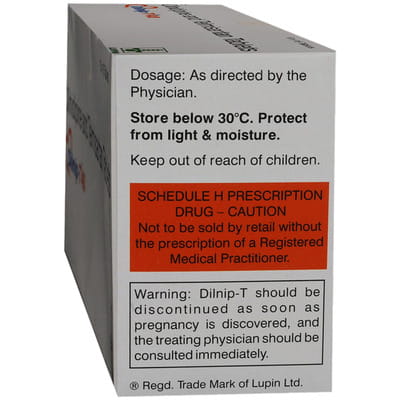 Dilnip T 40mg Strip Of 15 Tablets