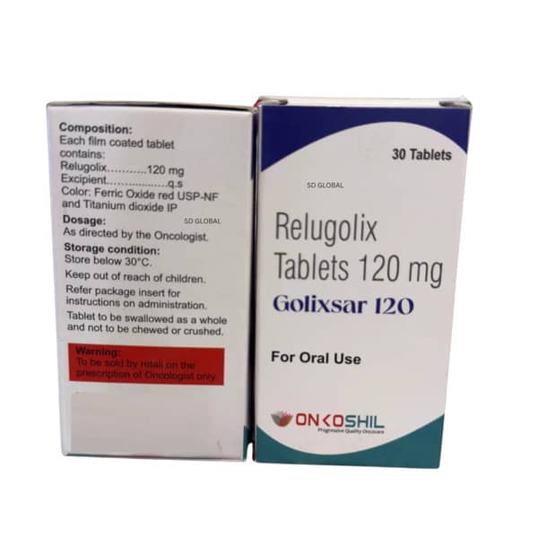 Golixsar 120Mg Bottle Of 30 Tablets