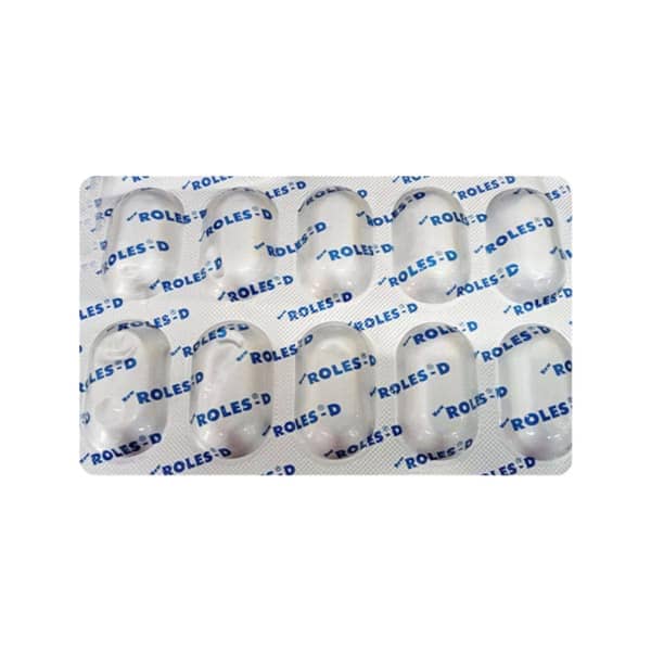 New Roles D Strip Of 10 Capsules