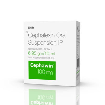 Cephawin 100mg Bottle Of 10ml Suspension