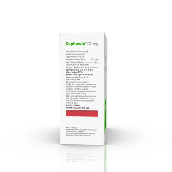Cephawin 100mg Bottle Of 10ml Suspension