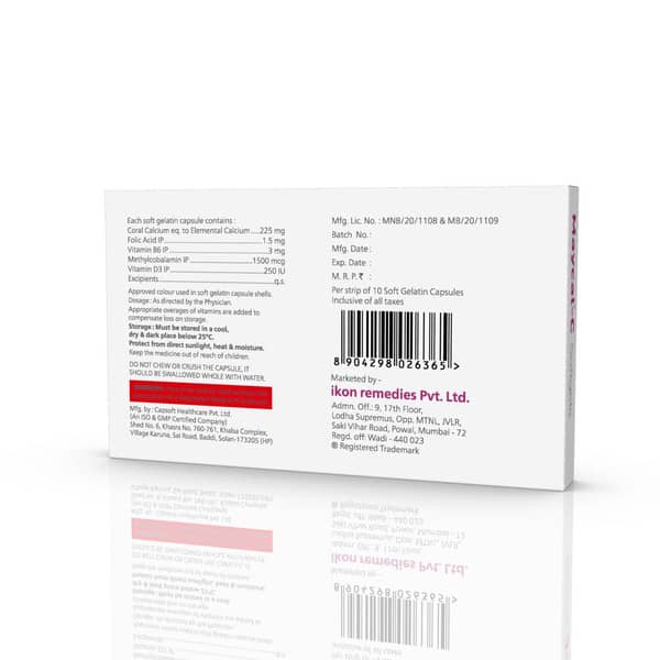 Maycal C Strip Of 10 Softgel Capsules