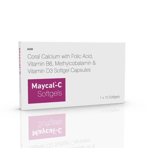 Maycal C Strip Of 10 Softgel Capsules