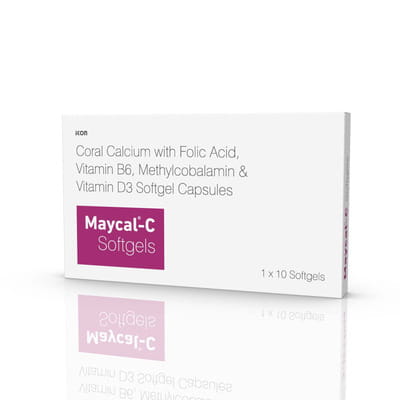 Maycal C Strip Of 10 Softgel Capsules