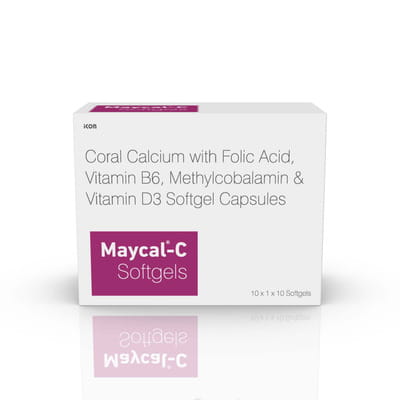 Maycal C Strip Of 10 Softgel Capsules
