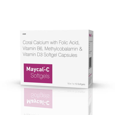 Maycal C Strip Of 10 Softgel Capsules