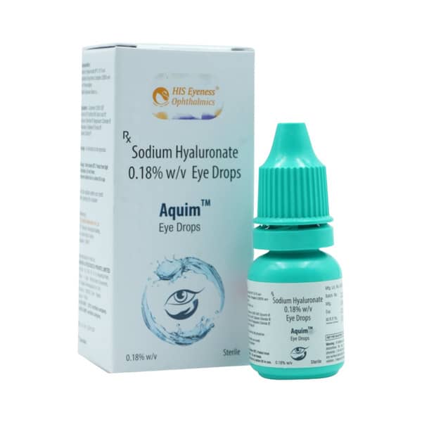 Aquim Bottle Of 10ml Eye Drops