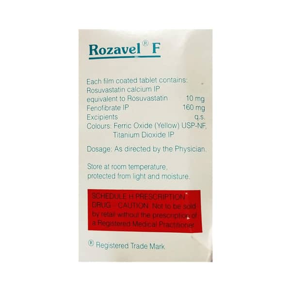 Rozavel F 10mg Strip Of 15 Tablets