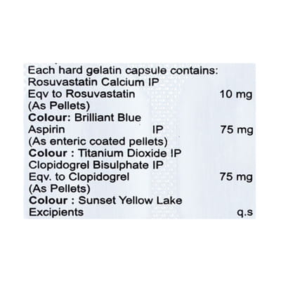 Rozstyl Gold 10mg Strip Of 10 Capsules