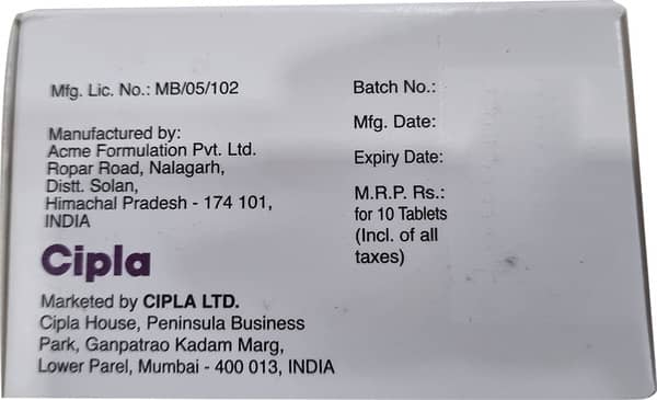 Dydrolady 10mg Strip Of 10 Tablets