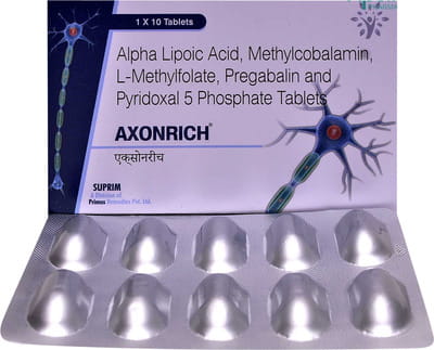Axonrich Strip Of 10 Tablets