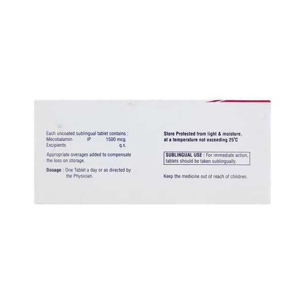 Mecobal 1500 Mcg Strip Of 10 Tablets