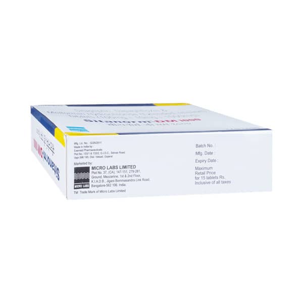 Sitanorm Dm 1000mg Strip Of 15 Tablets