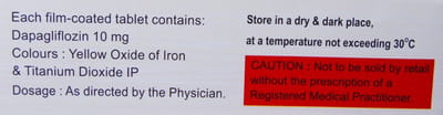 Zucapride 10mg Strip Of 15 Tablets