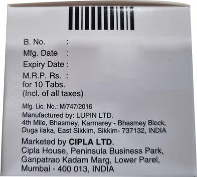 Carloc I 12.5mg Strip Of 10 Tablets