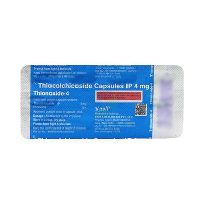 Thionoxide 4mg Strip Of 10 Capsules