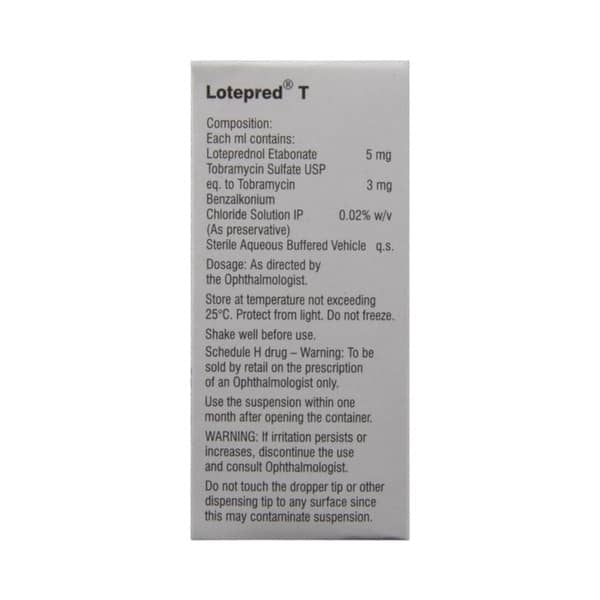 Lotepred T Bottle Of 10ml Eye Drops