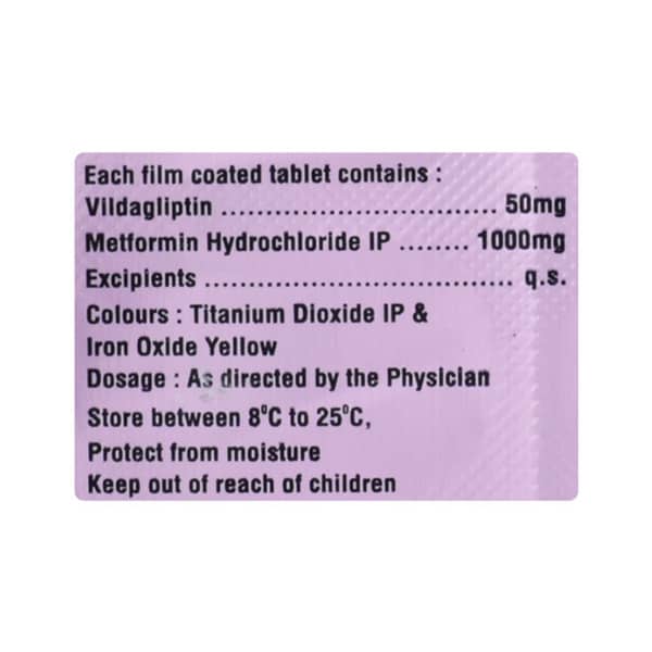 Minglip M 1000/50mg Strip Of 15 Tablets