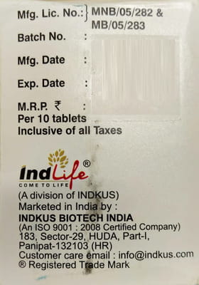 Paralife 650mg Strip Of 10 Tablets