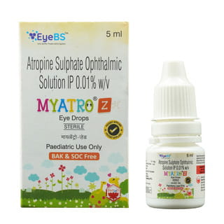 Myatro Z Bak And Soc Free Bottle Of 5Ml Eye Drops