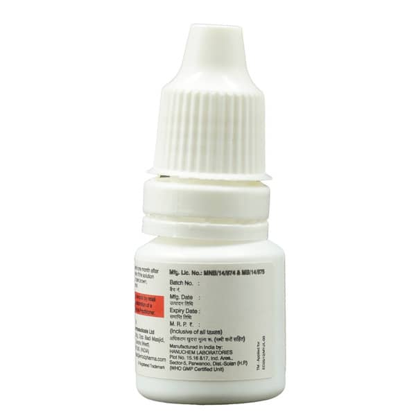 Myatro Z Bak And Soc Free Bottle Of 5Ml Eye Drops