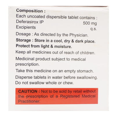 Defesem 500mg Dt Strip Of 10 Tablets