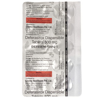 Defesem 500mg Dt Strip Of 10 Tablets