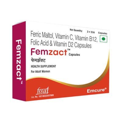 Femzact Strip Of 10 Capsules